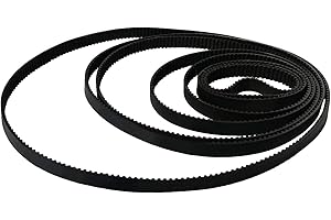 TUZUK 8 Uds impresora 3D correa dentada 2GT-6 correa de goma cerrada 110mm 112mm 122mm 158mm 200mm 280mm 300mm 400mm ancho 6mm
