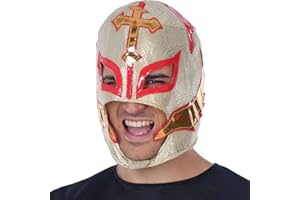 ATOSA máscara carnaval dorado hombre adulto