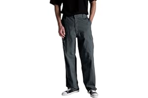 Dickies Męskie spodnie robocze cargo o luźnym kroju, Grafitowy, 32W / 32L