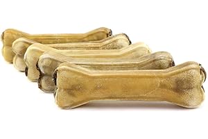 DOGBOSS Huesos masticables Cistus Incanus e Ingredientes 100% Naturales. Diferentes tamaños y sabores. (5 Huesos con cistus incanus y el Rumen, 17 cm)