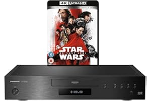 PANASONIC BUNDLE Panasonic DP-UB9000 MULTIREGION for DVD Blu-ray Player Bundle with Star Wars The Last Jedi Ultra HD 4K Blu-ray Disc
