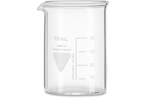 NEOLAB RASOTHERM Beaker Glass Low Shape with Spout (Boro 3.3) 50 ml