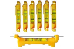YOTOM 7 pcs Hanging Bubble Line Level for Building Trades, Engineering, Surveying, Metalworking and Other Equipment Measure