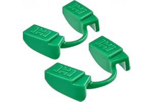GELFORT Bocchino per sollevamento pesi per fitness e palestra, protezione per la bocca per tutti i tipi di sport di forza, mascella bassa, nessun contatto (2 PACK GREEN)