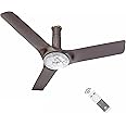 Havells 1200Mm Stealth Prime Bldc Motor Ceiling Fan|Most Silent&Premium, 5 Stars With Rf Remote, 100% Copper|Upto 55% Energy Saving, Timer, Memory Backup|(Pack Of 1, Marbel Dusk)
