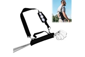 MIAYICAL Borsa da Mazza da Golf, Sacca Pieghevole per Club, Leggera Borsa Portatile per Allenamento da Golf