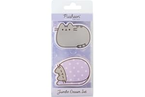 Grupo Erik: Gomme da cancellare Pusheen Moments | Set da 2 gomme jumbo da cancellare, Gomme da cancellare per bambini, Cancelleria Pusheen, Pusheen Gadget