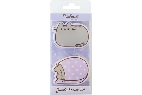 Grupo Erik Lot de gommes Pusheen Cat - Gommes - Article de fan Kawaii Stuff