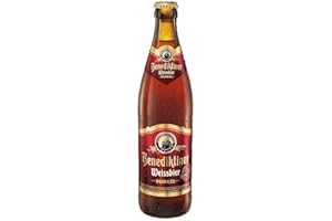 Benediktiner Weissbier Dunkel Weizenbier MEHRWEG (20 x 0.5 l)