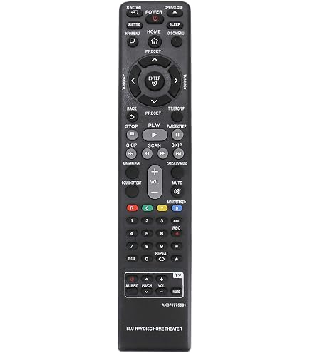 TELECOMANDO BLU-RAY DI Ricambio Per LG AKB73115301 HR536D HR537D HR558D