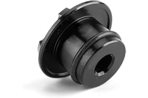 Bruce & Shark Tapón de Horquilla de Tapa de vástago de dirección Negro Apto para Hon-da CB 125150250300 R 2018-2020