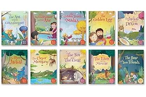 Illustrated Moral Stories: Collection of 10 Books