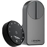 Xenon Smart Smart Automatic Motorized Door Lock Fingerprint Encrypted Wi-Fi Control Easy Installation Remote Clay with Mobile Application