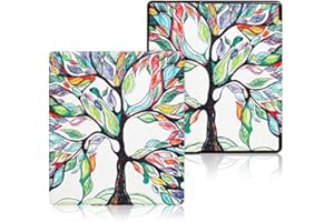 XKUN Étui de Protection en Cuir Peint Kindle Oasis, Compatible Uniquement avec Le Tout Nouveau Kindle Oasis de 7 Pouces [10e génération, Version 2019 et 9e génération, Version 2017]