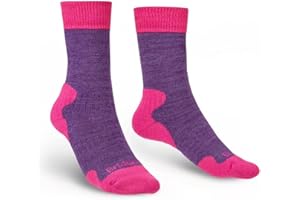 Bridgedale EXPLORER Women's Heavyweight Merino Comfort Boot Sock Wool Fusion Technology Cold Environments Heavyweight Cushioning Mountain Climbs Trail Walks Moisture Wicking