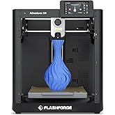 Flashforge Adventurer 5M 3D Printer with Flawless First Layer, Automatic Leveling and Quick Detachable Nozzle, Maximum Speed