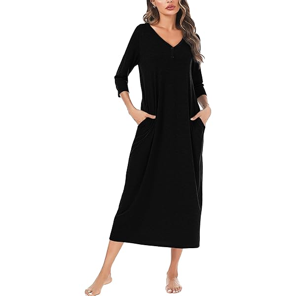 Chemises De Nuit Femme Chemise De Nuit Longue Demegimi Coton