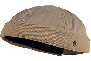 BALKE Dockercap - Berretto da uomo con cuciture, effetto lavato Lakota, cappellino estivo, cappello da pescatore, 38150485
