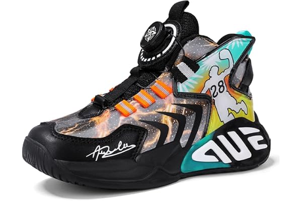 CZHIHANEG Chaussures De Basket - Ball pour Enfants Chaussures De Basket - Ball pour Garçons Chaussures De Course