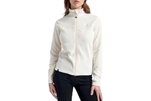 ATHL DPT. Maglia Donna in Micropile con Zip Sportiva - Felpa Giacchetto Donna con Zip in pile collo alto Sci Trekking Tempo Libero Attività all'aperto Lavoro