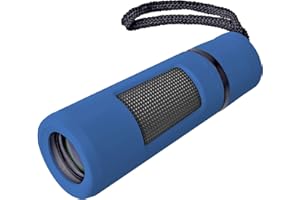 Bresser Monokular (10x25mm, mit Handschlaufe und mehrfach beschichteter Optik), blau