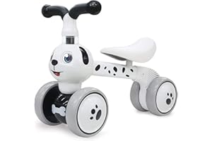 YGJT Draisienne Vélo Bébé Enfants 1-3 Ans Jouet d'Equitation pour Garçons Filles 10-36 Mois Trotteur Jeux Exterieur Premier Cadeau d'anniversaire