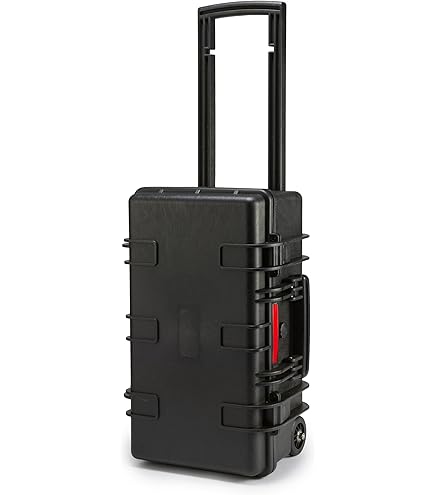 Lykus HC-3810 Waterdichte Koffer met Aanpasbaar Schuim, Binnenmaat 38x28x13,5 cm, Geschikt voor pistool, DSLR-camera, kleine drone, camcorder, actiecamera en meer