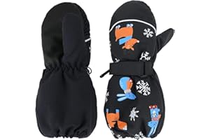 ‎CENTURY STAR Century Star Skihandschuhe Kinder Fäustlinge Winterhandschuhe Schneehandschuhe für Kinder im Alter von 1-7 Jahre