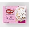 SAKAS Kaju Katli Indian Mithai made with Cashew | Irresistible Cashew Sweet (200gm) | Gift Pack for Family, Friends on Special Occasions |No Added Colours Or Preservatives | Festive Sweet Gift Boxes