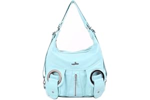 ANGEL KISS Angelkiss Cuir Sac à Main Désign/Epaule/Bandoulière/Large Capacité 8 Petites Poches Pour Filles/Femmes