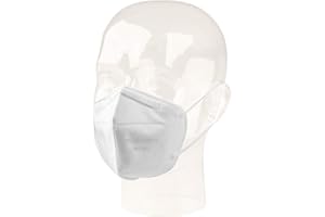 Medisana FFP2 respirator dust mask respiratory mask, RM 100, dust protection mask mouth protection mask 10 pieces individually packed in PE bag with clip - certified CE2834 - EU 2016/425
