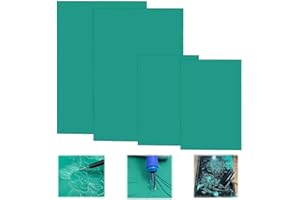 LNGJIN 4 Pezzi Piastra in Gomma Morbida,2 A4 + 2 A6 Linoleum Incisione,Stampa Linoleum, Blocchi per Intaglio del Timbro di Gomma,Linoleum per Incisione Kit, per la Realizzazione di timbri e Stampe