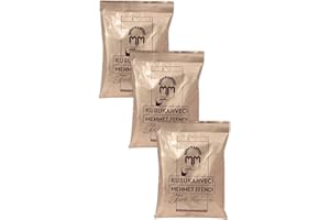 PERGAMO NATURAL FLAVOR Sparpaket Mehmet Efendi Türkischer Mokka Kaffee 300g, (3 x 100g Packung)