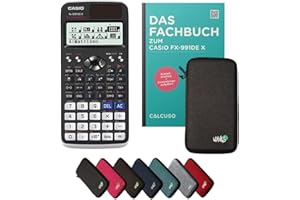 CALCUSO Standardpaket Dunkelgrau mit Taschenrechner Casio FX-991DE X ClassWiz