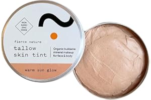 Fierce Nature Tinted Sun Balm Warm Sun Glow Tallow Skin Tint