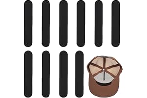 PCSFOE 10 unidades reductor de tamaño de sombrero, cinta interior para sombrero, reductor de sombrero, autoadhesivo, 5 mm, autoadhesivo, tamaño de sombrero, cinta adhesiva para hombres y mujeres