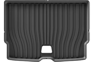 WEIFANAA Alfombra Estera Maletero para Volvo EX30 2024 2025 Revestimiento Carga Almohadilla Maletero TPE 3D Impermeable Bandeja Sin Olor Color Negro Funda Maletero Coche