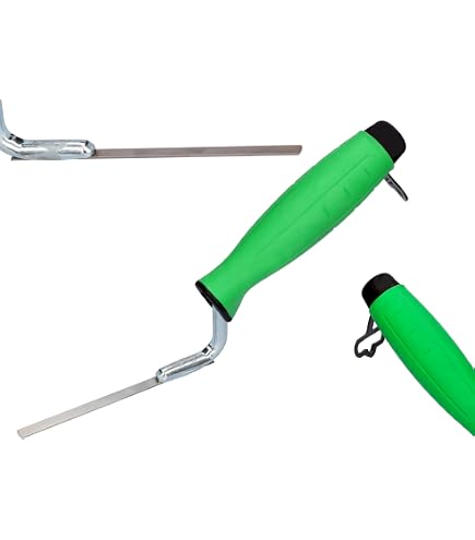 Llana De Rejuntado De 12 Mm - Herramienta Para Aplicar Lechada | Acero Inoxidable Y Mango De Madera