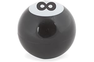 Funtime Gifts Mystic Infinity Ball - Fortune Teller Toy, Classic Black Billiard Ball Decision Maker, Yes or No Question Answer Game for Kids & Adults, Party Games, Novelty Gift