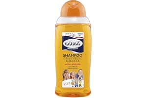 Milmil Shampoo Kids Extra Delicato, Fragranza Estratto Naturale di Albicocca - 6 x 500 ML