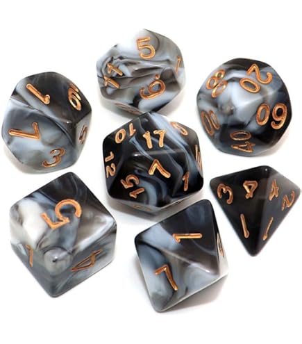 DollaTek 2x7 Würfel Set Für D&D - Polyedrische Würfel Dungeons And Dragons