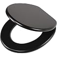 Rela Stop Inserts Pour Abattant WC Anti-Glissement - Lot 4 Pièces (6mm Et 8mm) - Polypropylène
