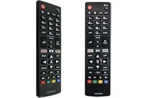 FOXRMT Ersatz Fernbedienung Universal LG Fernbedienung AKB75095308 Für alle Fernbedienung LG Smart TVs - Keine Einrichtung erforderlich TV-LG Universal Fernbedienung