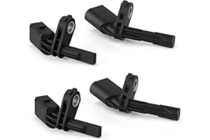 UPROZIL ABS Wheel Speed Sensor, 4Pcs Front Rear Left Right fits for 1K0927807 1K0927808 7H0927803 7H0927804