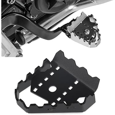 Repose-pieds Avant Pour Motos Kawasaki ER-4N, 6F, 6N, ZR 250, 400, 650 - Kit Droit Et Gauche En Acier