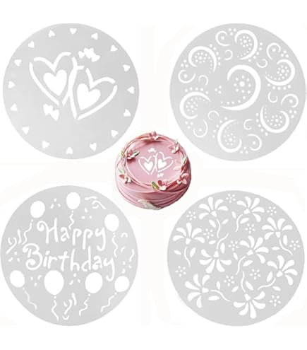 Decora Stencil Happy Birthday 25cm - De Bakwinkel Dieteren