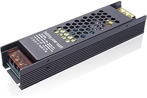 DoRight LED Power Supply 24V 120W, 24V DC LED Driver 240V to 24V Transformer, LED Switching Power Supply Converter for LED Strip Lights, G4 Lamps, CCTV Camera, LED Display, MR11/MR16 Spotlights