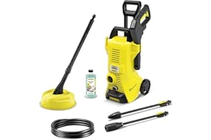 Kärcher Hidrolimpiadora K 3 Power Control Home, presión: 120 bar, caudal: 380 l/h, rendimiento: 25 m²/h, filtro de agua, peso: 4,4 kg, pistola de alta presión, lanza, boquilla turbo, kit para el hogar