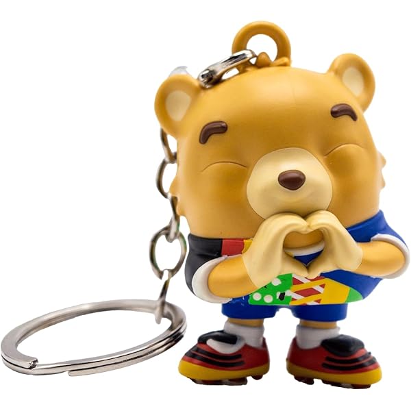 Trofeos Futbol Llavero Albärt UEFA EURO 2024 Peluche Suave (5cm