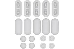 ONGNIUU 12 Pezzi di Paraurti Universali per Sedili di Toilette, Paracolpi Sedile WC Ricambio, Gommini per Tavoletta WC con Forte Adesivo per Sedili di Toilette di Casa, Hotel, Ospedali e Scuole